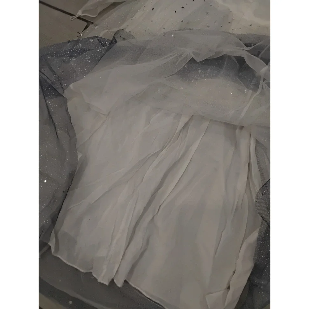 Frozen White Ombre‎ Sparkle Costume Dress Girls Kids Size 10-12